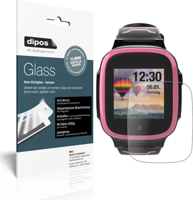 Produktbild von 2x Schutzfolie für Xplora X5 Play matt - Anti-Shock 9H Folie dipos Glass Kunststoffglas