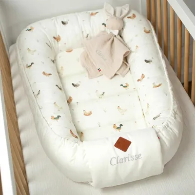 Produktbild von Babynest Gallina - 0 - 9 mois - Ecru | by SEVIRA KIDS