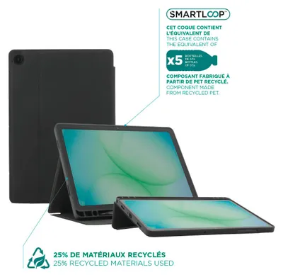 Produktbild von Mobilis 068026, Flip case, Samsung, Galaxy Tab A11+ (SM-X230 / SM-X236B) - Galaxy Tab A9+ (SM-X216R / SM-X210R / SM-X216 / SM-X210), 27,9 cm (11")