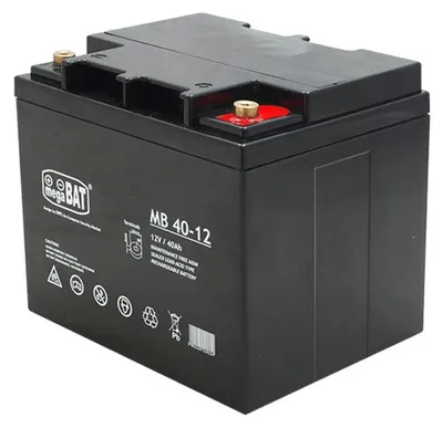 Obrázek produktu pro MegaBat MB 40-12, olověná baterie (VRLA), 12 V, 1 kus, černá, 40 Ah, 12,2 kg