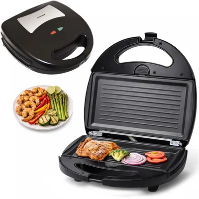 Zdjęcie produktu dla Grill kontaktowy z wymiennymi płytami Masto z powłoką nieprzywierającą