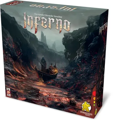 Productafbeelding van Inferno: Expertenspel, Duitse versie, bordspel, speelgoed, vanaf 14 jaar