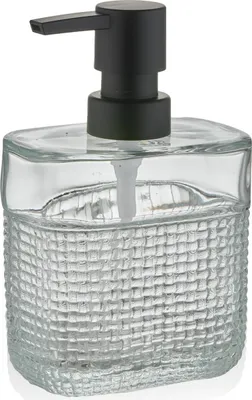 Produktbild von Mijolnir, SBN0065, Seifenspender, GLAS, Transparent, 10 x10 x 15 cm