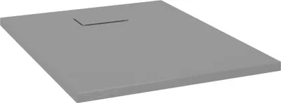 Produktbild von vidaXL Duschwanne SMC Grau 90x70 cm