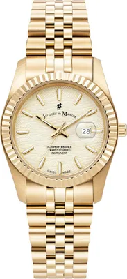 Image de Jacques du Manoir Montre dateur Inspiration Passion Gold
