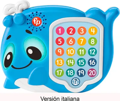 Immagine prodotto di Fisher Price Linkimals Balena Interattiva In Blu Blu Taglia Unica