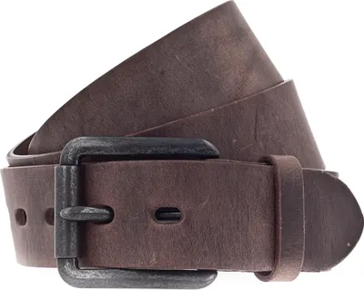 Produktbild von Vanzetti Leder Gürtel Denim Love 40mm Full Leather Belt W80 Dark Brown braun