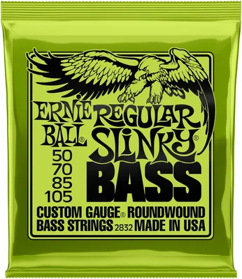 Produktbild von Ernie Ball Regular Slinky Nickelwound E-Basssaiten Saitenstärke 50-105