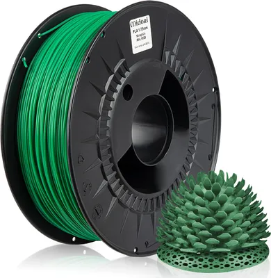 Produktbild von MIDORI® 3D Drucker 1,75mm PLA Filament 1kg Spule Rolle Premium Minzgrün RAL6029