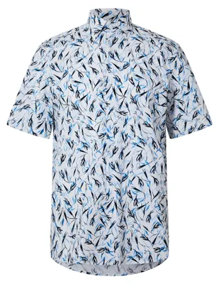 Image de Boss - Chemise « Joe » pour homme, manches courtes GT21204 (45,5 cm) (bleu pastel)