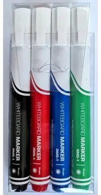 Produktbild von Rystor RMS-1 Whiteboard-Marker Set 4 Farben