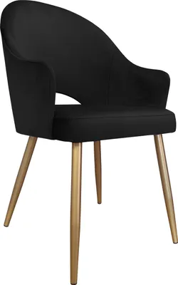 Obrázek produktu pro Židle Velvet se zlatou nohou MG19