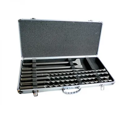 Image de Makita Jeu de forets/burins, SDS-MAX, 7 pièces SDS-MAX - Version standard - 7 pièces