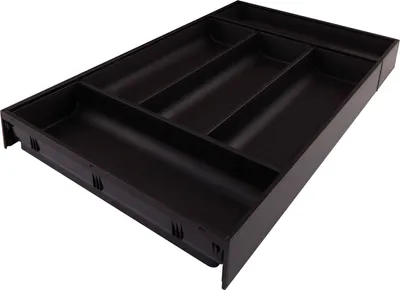 Produktbild von BLUM AMBIA-LINE Besteckeinsatz NL550mm,B300mm, Stahl carbonschwarz