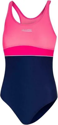 Produktbild von Aqua Speed - "Emily" Badeanzug für Mädchen PP15987 (152) (Dunkles Marineblau/Pink)
