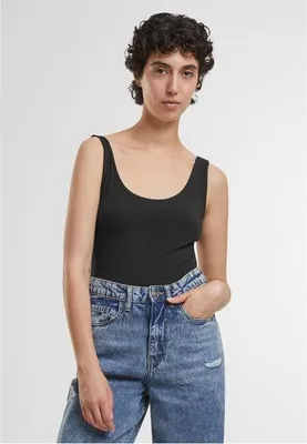 Obrázok produktu pre Dámske organické tielko Urban Classics čierne - XXL
