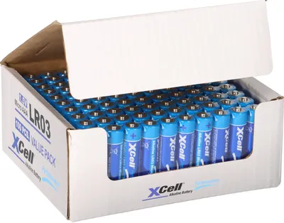 Immagine prodotto di XCell Performance Alkaline LR03 Micro AAA Batterie (mit Thekendisplay) 146960