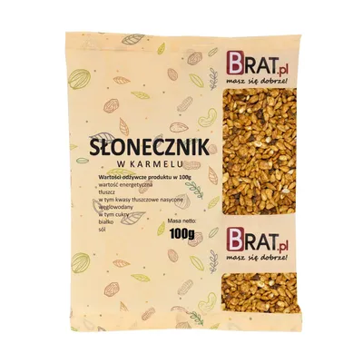 Obrázok produktu pre Slnečnica v karameli 100g Brat.pl