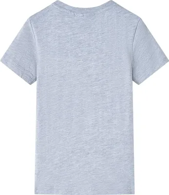 Produktbild von vidaXL Kinder-T-Shirt Grau 128