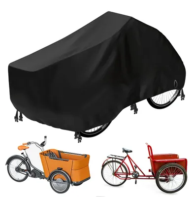 Image de Housse imperméable pour remorque de vélo, fabriquée en tissu Oxford 210D