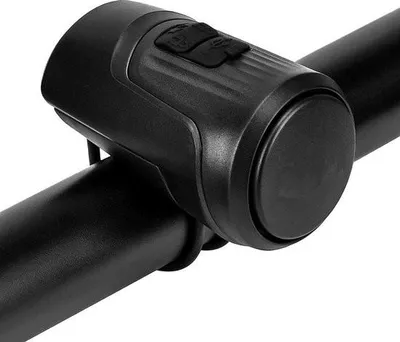 Obrázek produktu pro Kola – elektrický zvonek na kolo s nabíjáním přes USB – alarm proti krádeži – zvonek na kolo pro MTB, silniční kola a BMX