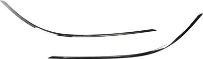 Produktbild von 2 Stück Frontstoßstange unten Chrom Zierleisten Ersatz für Benz C-Klasse W204 Standard Facelift 2011 bis 2014