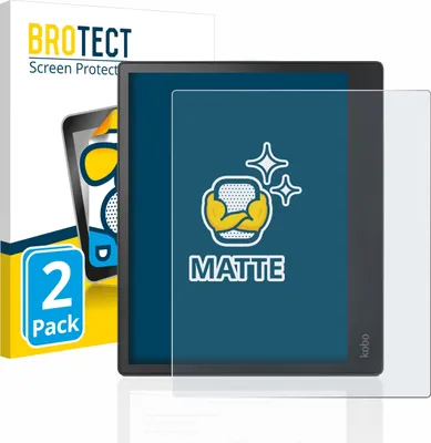 Produktbild von 2x BROTECT Schutzfolie für Kobo Elipsa Displayschutz Displayschutzfolie Folie Matt Entspiegelungsfolie
