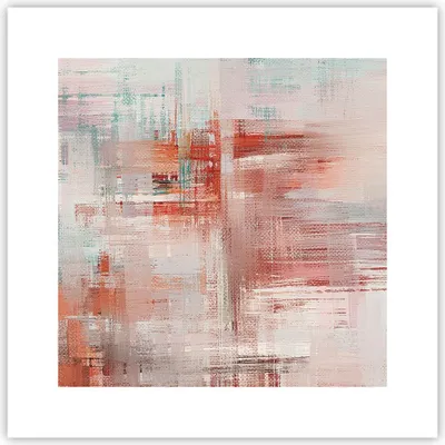 Produktbild von Poster - Poster ohne Rahmen - Verschwommen Abstraktion Modern - 30x30 cm - Wand Bild - Wanddeko - Wandbilder - Kunstposter - Wandposter - Bilder - Kunstdruck - Wanddekoration - P2XAC30x30-4790