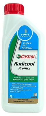 Produktbild von Castrol Radicool Premix Kühlerfrostschutz (-36 °C) gebrauchsfertig 1 Liter (15F145)