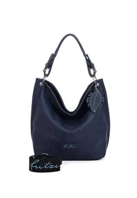 Produktbild von Fritzi aus Preußen Shopper Umhängetasche Eco Fritzi01 Hobo Blue dunkelblau