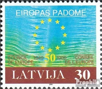 Produktbild von Briefmarken Lettland 1999 Mi 500 (kompl.Ausg.) postfrisch Europarat