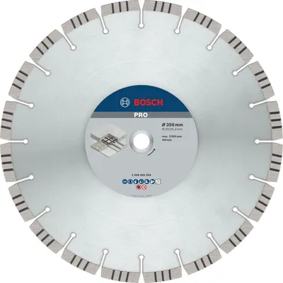 Image de Disque diamant pour béton Bosch PRO, 350x25.4mm