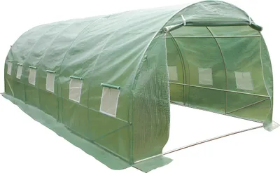 Zdjęcie produktu dla Szklarnia tunelowa foliowa - 18 m² - 600 x 300 x 200 cm - Stal - IPOMEA