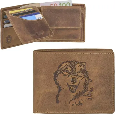 Image de Porte-monnaie Greenburry Vintage en cuir 12 cm