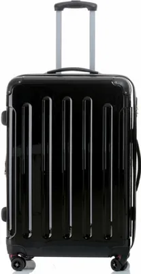 Produktbild von Trolley - Koffer XL - 75cm - 115/138L - Light - 4 Rollen, Dehnfalte, Schwarz