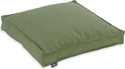 Produktbild von H.O.C.K. Classic Uni Outdoor Sitzkissen - 40x40x5cm Stuhlkissen für Draußen - Wetterfestes Polster Lindgrün