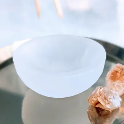 Image de Bol rond en selénite - 6 cm