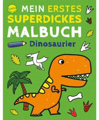 Produktbild von Arena Verlag Mein erstes superdickes Malbuch – Dinosaurier