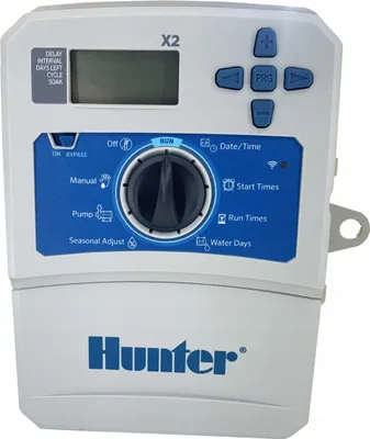 Produktbild von Hunter | Bewässerungssteuerung X2-801-E – 8 Zonen – Wi-Fi – Moderne Wassersparfunktionen – Benutzerfreundlich