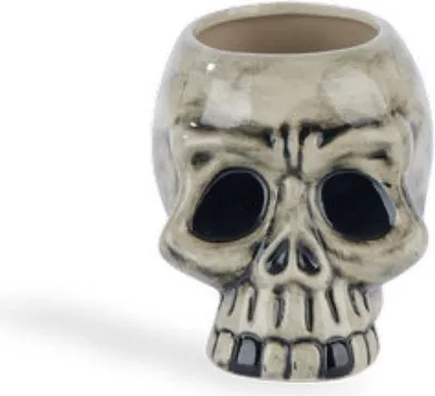 Produktbild von Keramik-Totenkopf-Tiki-Becher