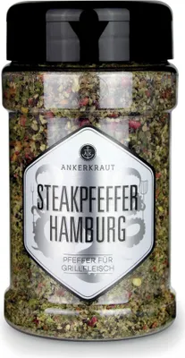 Produktbild von Steakpfeffer Hamburg, 170g im Streuer