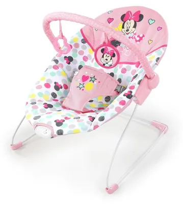 Immagine prodotto di Sdraietta Disney Minnie Spotty Dotty con vibrazione e arco di gioco