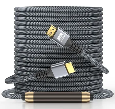 Obrázek produktu pro 4K HDMI kabel, 25 metrů, ultra rychlý HDMI 2.0 kabel s pozlacenými konektory