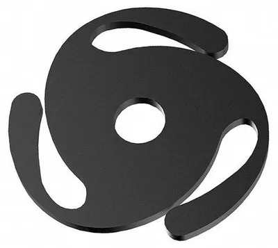 Produktbild von Aluminium-Plattenadapter 45 Umdrehungen