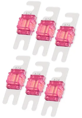 6x 50A Mini ANL Sicherungen für Kfz & Marine