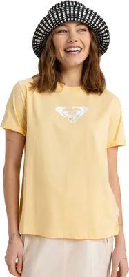 Produktbild von Roxy Oceanregular Corpo Kurzarm-t-shirt Gelb L Frau Gelb L