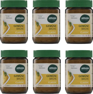 Produktbild von Gemüsebrühe classic, konventionell, 6 x 200 g
