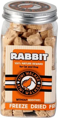 Obrázok produktu pre Kiwi Walker Dog Pamlsok FD Králik 75g