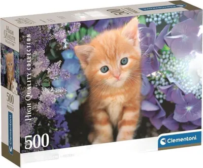 Produktbild von Clementoni High Quality Collection 35585, 500 Stück(e), Tiere, 18 Jahr(e)
