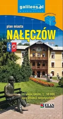 Produktbild von Nałęczów 1:9.000. Puławy, Kazimierz Dolny. Touristenkarte / Stadtplan. Ausgabe 2023. Galileos
